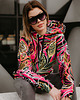 bluza z kapturem damska Damska Bluza z kapturem DR.CROW Drawn Flowers 1