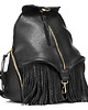 plecaki Czarny skórzany plecak Lets Go Boho EP17 4