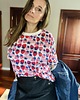 t-shirt damskie T- shirt Damski oversize -truskawki na ecru 5