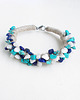 bransoletki z kamieni naturalnych Blue Bransoletka lniana 2