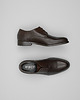 buty męskie Brązowe buty skórzane derby D004A 1