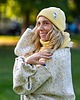 czapki damskie Czapka beanie bawełniana logo kolorowe "Banan" 5