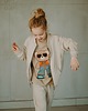 t-shirty dla dziewczynki T-shirt oversize Jackie Teddy 4