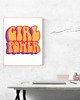 grafiki i ilustracje PLAKAT Girl Power prezent dzień kobiet dla córki dziewczyny 4