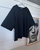 bluzki kimonowe damskie T-shirt OVERSIZE KIMONO BLACK 2