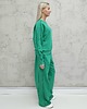 komplety damskie Kai komfortowy komplet z lamówką spring green 1
