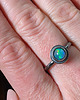 pierścionki srebrne Pierścionek paradise- opal 2