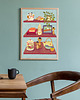 plakaty Japońska półka - plakat 50x70 cm 3