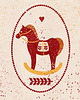 plakaty Plakat Fine Art giclee KOLOROWY JARMARK. KONIK 1