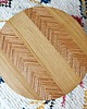 stoliki kawowe Stolik z mosiężnymi pinami - Vintage Oak 2