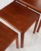 stoliki kawowe Komplet trzech stolików tekowych, duński design, lata 70, produkcja: Dania 7