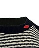 swetry damskie  Bluza ze strukturalnym sweterkiem i mohairem 1