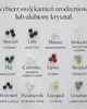 bransoletki złote Bransoletka z Wybranym Kryształem, Birthstone lub Twój Kamień Mocy 1