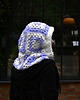 czapki damskie Balaclava wełna ręcznie szydelkowana, śliczna pastelowa kominiarka 3
