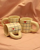 kubki i filiżanki Duży kubek ceramiczny. Kubek w serca 4
