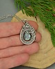 wisiory Wisiorek oryginalny labradoryt wire wrapping 5