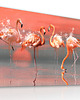 obrazy Obraz na płótnie FLAMINGI 120x80cm 1