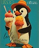 plakaty Plakat  lato zima lody wcinam   pingwin  30cmx40cm 1