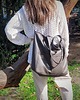 torby na ramię Lazy bag Pocket  torba taupe ekoskóra oversize 6