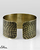 bransoletki wire wrapping Łuska - mosiężna bransoletka 2