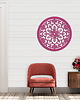 dekoracje - na ścianę DEKORACYJNY PANEL AŻUROWY, LAUSANNE, DEKORACJA ŚCIENNA 3D, ORNAMENT,60 cm, CZ 2