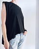 t-shirt damskie Koszulka damska oversize bez rękawów basic 3