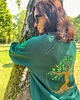 bluza bez kaptura damska Bluza z haftem - Into the Forest 6
