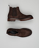 buty męskie Buty sztyblety zamszowe e701 brązowe 2