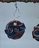 kolczyki ceramiczne OTULANE_kolczyki ceramiczne granat/oberżyna 2