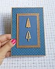 kartki scrapbooking Kartki świąteczne 4szt - ręcznie robione, oryginalne kartki 1