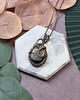 wisiory Miedziany wisiorek wire wrapping z agatem #239 3