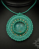 wisiory Vellam, wisior z żywicą, haft koralikowy, beading 3