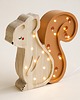 lampy do pokoju dziecka Drewniana Lampka Wiewiórka 4