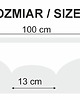 naklejki ścienne do pokoju dziecka Szablon malarski samoprzylepny CHMURKI 185NW 1