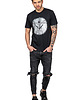 t-shirty męskie T-shirt męski UNDERWORLD Leonardo czarny 2