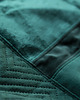 torby na zakupy Welurowa shopperka patchwork butelkowa zieleń unikatowa torba handmade 1