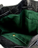 torebki do ręki "Le sac petite" czarna satynowa anakonda 4