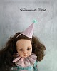lalki Handmade ubranka dla lalek Paola Reina 32cm  sukienka i czapka urodzinowa nowy 2