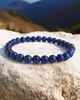 bransoletki z kamieni naturalnych Lapis lazuli 6 mm Wygodna bransoletka 3