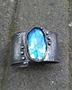 bransoletki wire wrapping Niebiesko - bransoletka regulowana 4