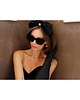 opaski do włosów Czarna opaska z kokardą 1