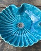 umywalki UM20 Umywalka ceramiczna turkusowa muszla 1