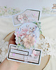 kartki scrapbooking Kartka cyferka jedynka na roczek z misiem GOTOWA 2