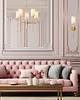 kinkiety Lampa ścienna DARLING złota 53 cm 4