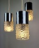 lampy wiszące Lampa kaskadowa z lat 70. 7