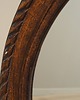 lustra stojące i wiszące Lustro w drewnianej ramie, duński design, lata 60, produkcja: Dania 4