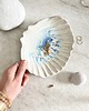 Podstawki pod kadzidełka Ceramiczna muszla L - talerzyk na biżuterię 4