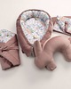 śpiwory i rożki niemowlęce Kokon Velvet Nest Premium rose 1
