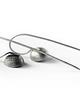 kolczyki wire wrapping Minimalistyczne kolczyki z turkusowym oczkiem 4