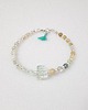 bransoletki z kamieni naturalnych Bransoletka z agatem Fresh Flow v silver 1